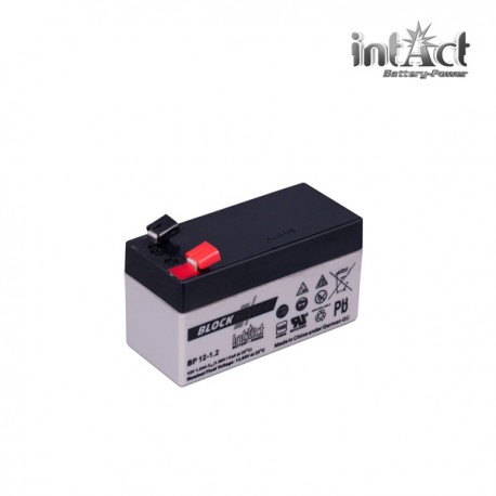 Ciklični akumulator AGM Intact Block-Power 12V 1.2Ah