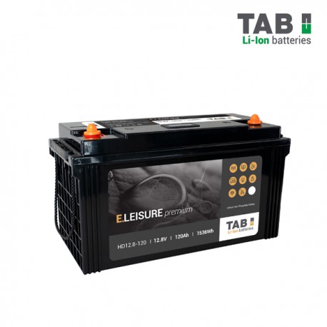 Akumulator TAB LiFePO4 Premium 12.8V 120Ah