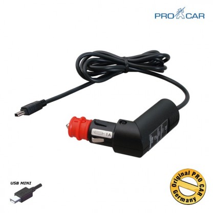 ProCar Polnilni kabel 12-24V/5V z Mini USB vtičem